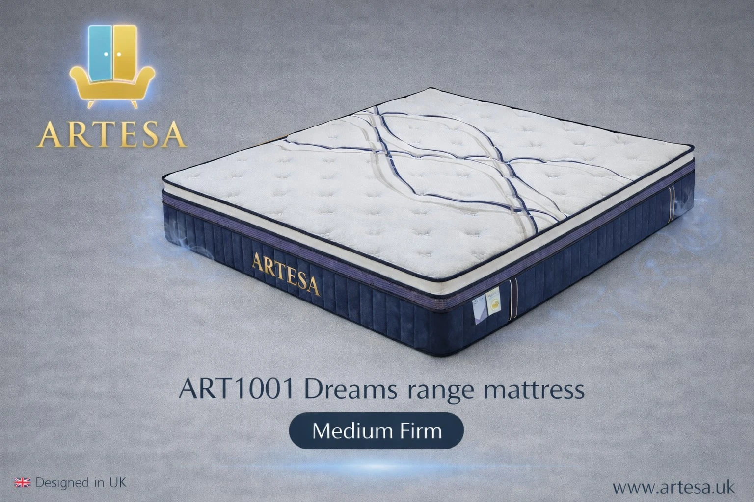 Artesa Dreams Range – Model Art1001 King Size Mattress