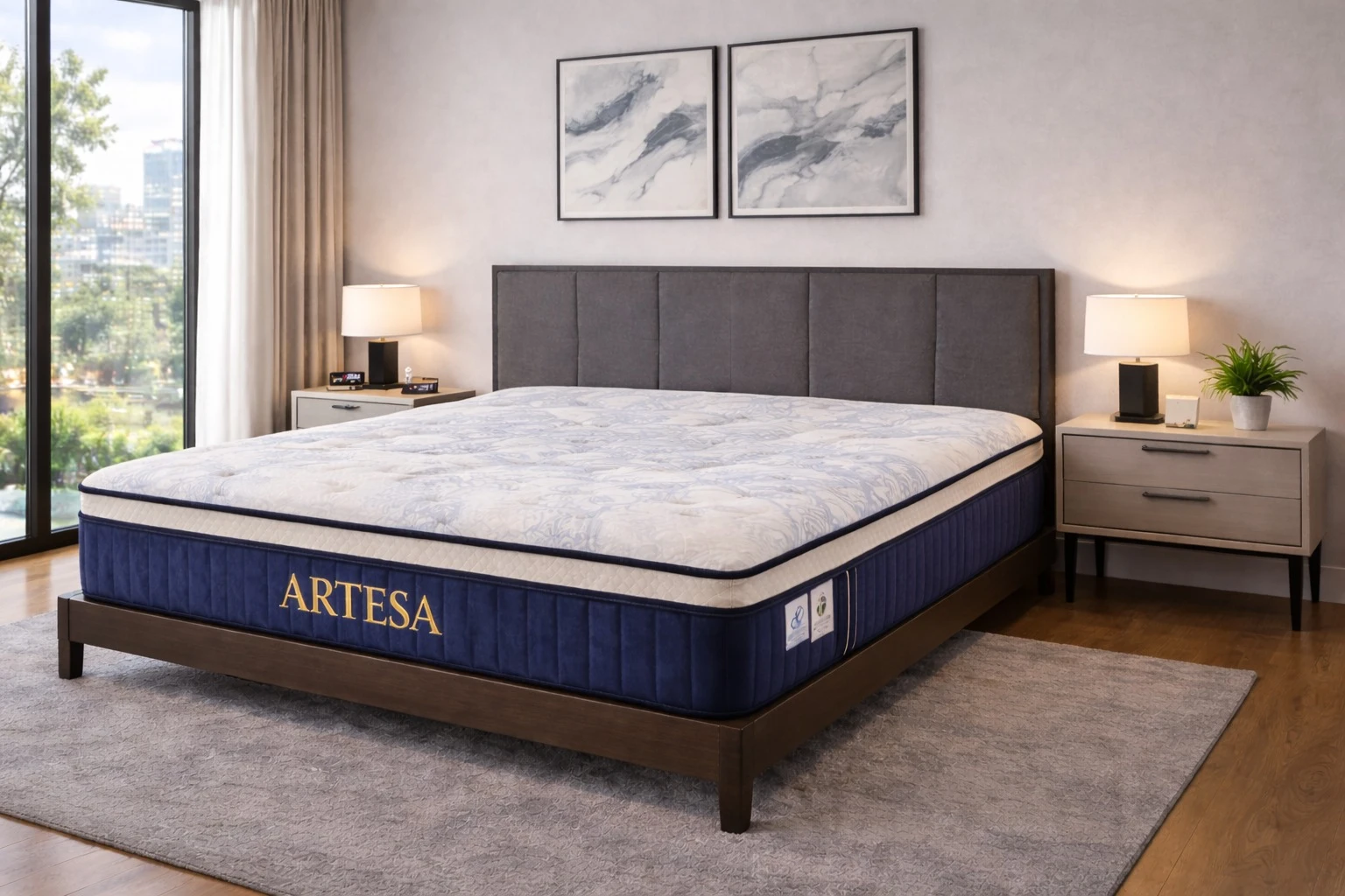 Artesa Cloud – Soft Pillow‑Top King Size Mattress