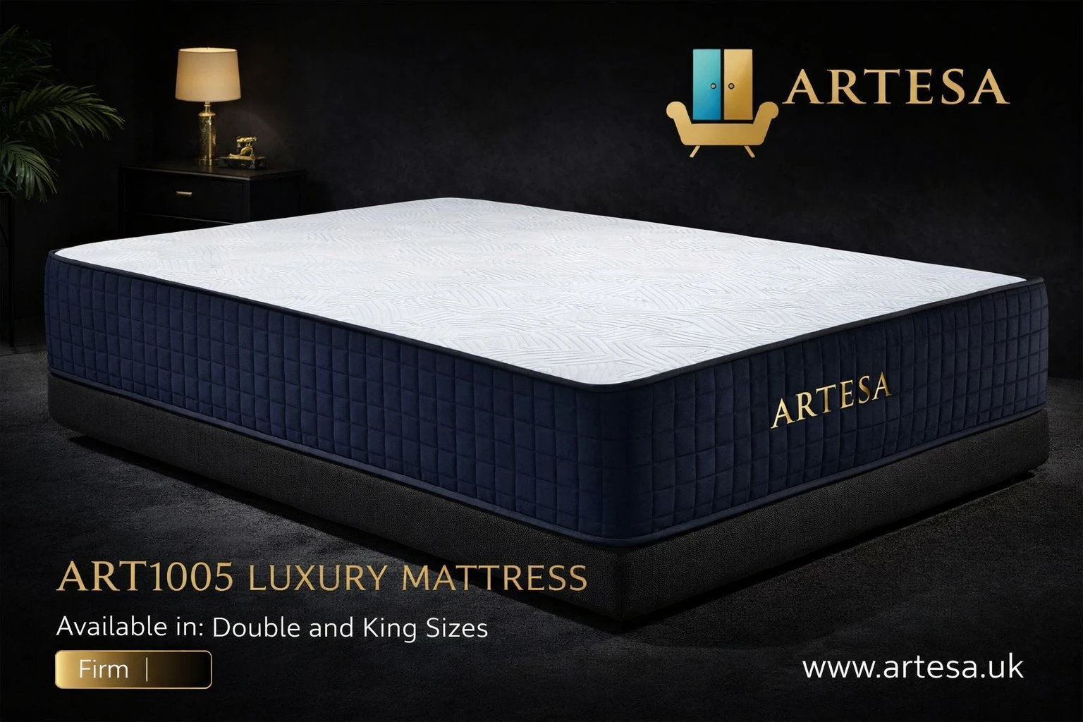 Artesa Royal Double Mattress – Tight Top Firm Support