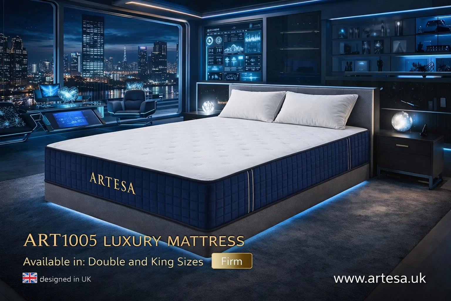 Artesa Royal Double Mattress – Tight Top Firm Support